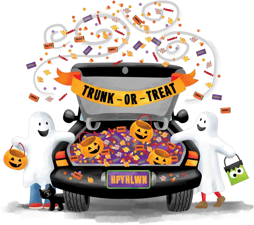 Download Trunk Or Treat Clipart Transparent Full Size Png Free Halloween Trunk Or Treat Clip Art Car Clipart Transparent Background