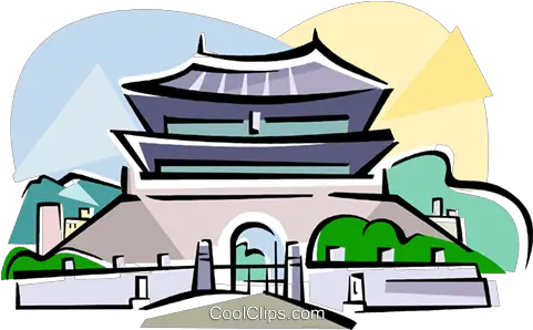 South Gate Of Seoul Clipart Seoul Png South Korea Png