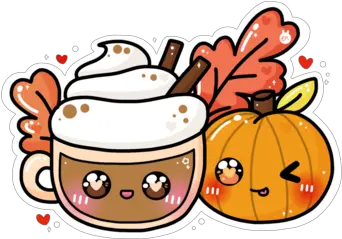 Pumpkin Spice Latte U2013 Hoshimi Slimes Happy Png Pumpkin Spice Latte Png