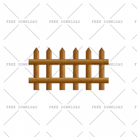 Fence Photo 5192 Picket Fence Wooden Fence Png