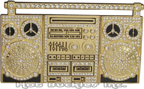 Gold Boombox Psd Official Psds Electronic Musical Instrument Png Boom Box Png