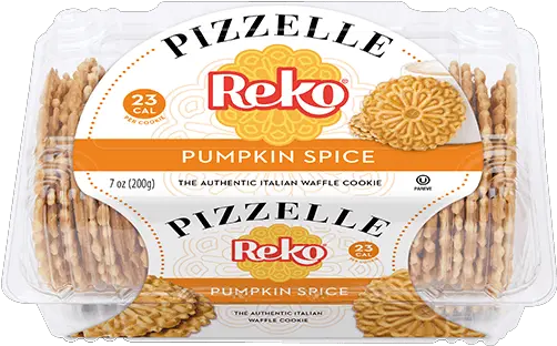 Pumpkin Spice U2013 Reko Reko Anise Pizzelle Cookies Png Pumpkin Spice Png