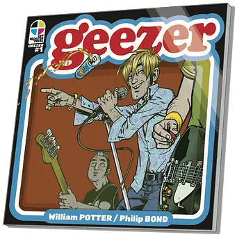 Will Potter And Philip Bond Launch Britpop Comic Geezer Fictional Character Png Raven Teen Titans Icon