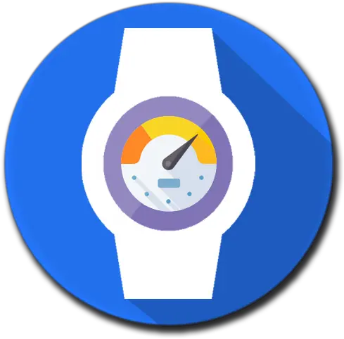 Speedometer For Android Wear Center Clock Png Clock Icon Android