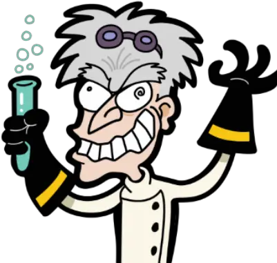 Monsters And Mad Science Mad Scientist Clipart Png Science Transparent Background