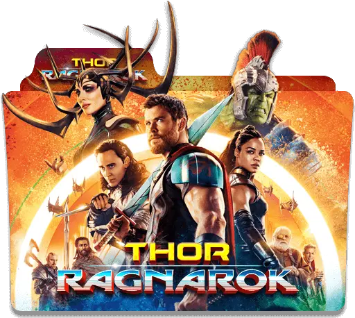 Thor Ragnarok 2017 Folder Icon Designbust Thor Ragnarok Dvd Cover 2017 Png Thor Transparent