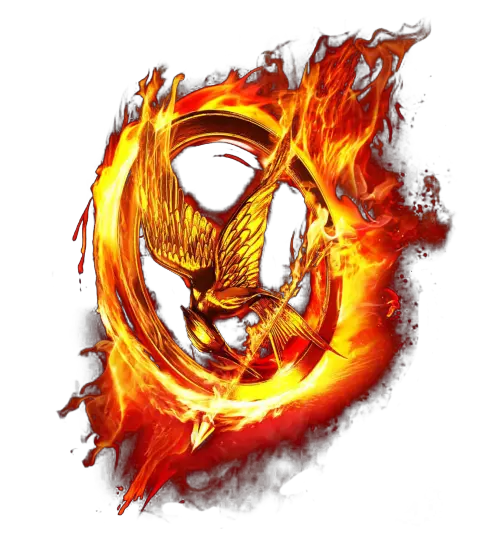 Tangerine 01659 Mockingjay Pin On Fire Png Fire Png Gif