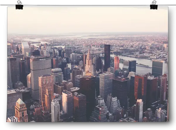 Download Birds Eye View New York City Skyline Inspired New York City Png City Skyline Transparent