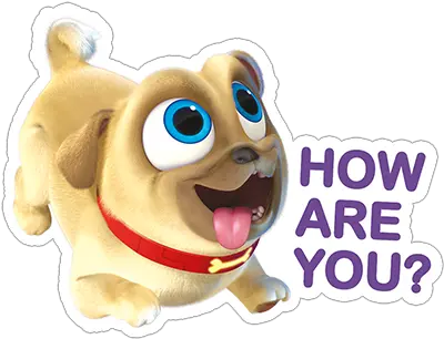 Download Viber Sticker Puppy Dog Pals Nosey Little Puppy Dog Pals Png Puppy Dog Pals Png