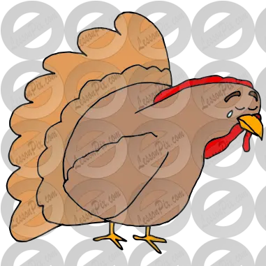 Sad Turkey Clipart Png Big Pictures Cartoon Turkey Clipart Png