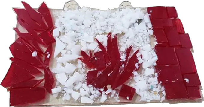 Canada Flag Fused Glass Clay For Kids Cake Png Canada Flag Transparent