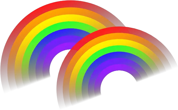 Download Double Rainbow Clip Art Double Rainbow Double Rainbow Clipart Png Rainbow Clipart Transparent Background