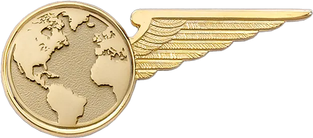 5430 Half Wing With Generic Emblem Gen Wng5430 3500 Half Wing Logo Gold Png Gold Wings Png