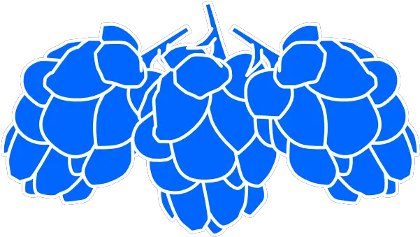 Blue Hops Clip Art Blue Hop Png Beer Hop Icon