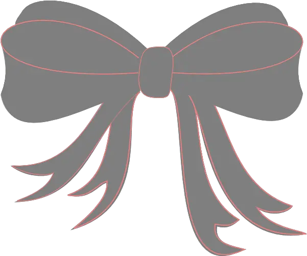 Gray Ribbon Bow Png Clip Arts For Web Girls Bow Clip Art Ribbon Bow Png png