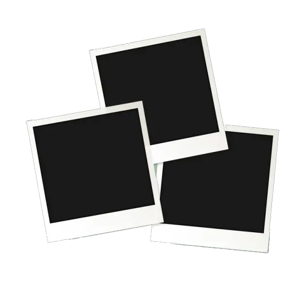 Black Polaroid Png