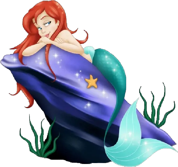 Little Mermaid Cartoon Clipart Png Little Mermaid Png