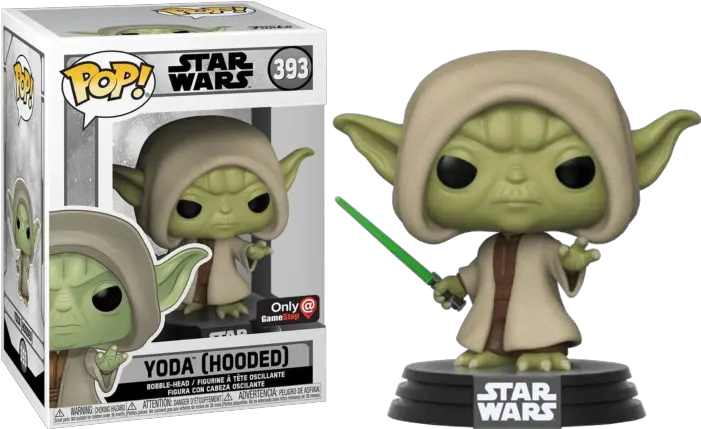 Funko Pop Star Wars Battlefront Yoda Hooded 393 The Hooded Yoda Pop Png Star Wars Battlefront Steam Icon
