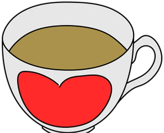 Tea Party Clipart Coffee Morning Png Download Teacup Coffee Emoji Png