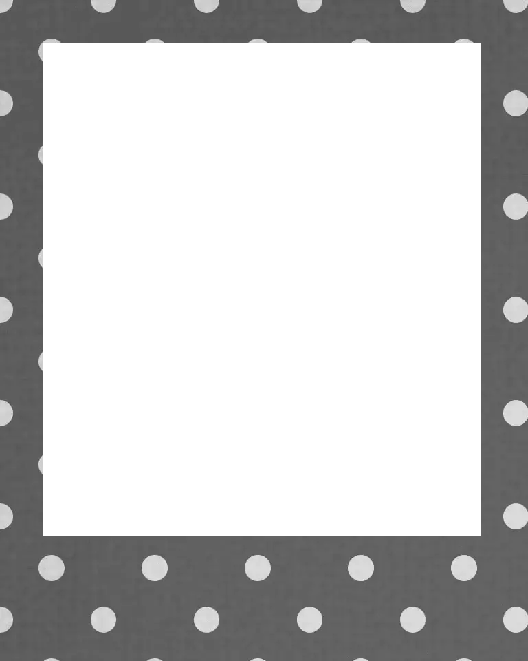 Polaroid Template Png