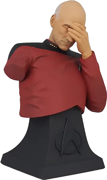 Star Trek The Next Generation Captain Hair Loss Png Internet Icon Season 2