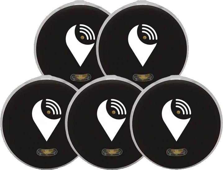 5 Pack Trackr Pixel Bluetooth Tracking Devices Only 500 5 Pack Trackr Black Png Pixel D Batteries Icon