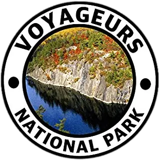 Voyageurs National Park Round Sticker Rocky Mountain National Park Png National Park Icon