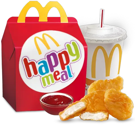 Download Happy Meal With Mcnuggets Meal Png Happy Meal Png