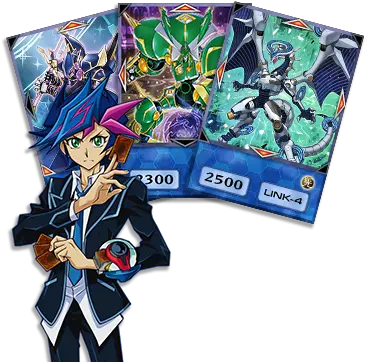 Yusaku Fujikiu0027s Cyberse Deck Yusei Fudo Png Yugioh Transparent