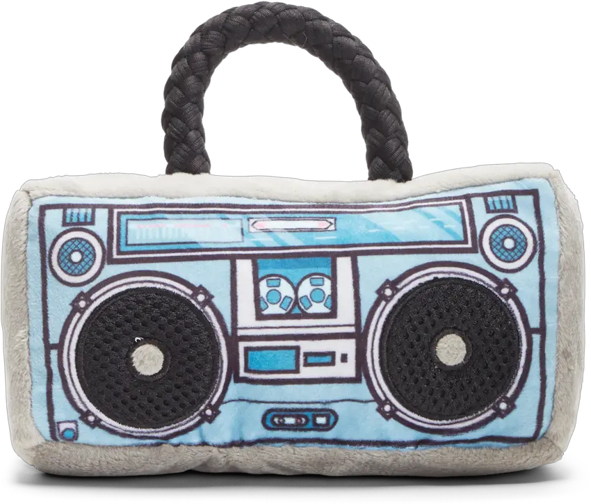 Pup Up The Volume Boombox U2013 Barkshop Boom Box Dog Toy Png Boombox Png