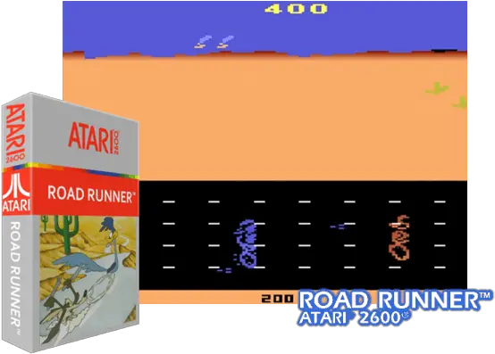 Road Runner Screenshot Png Atari Logo Png