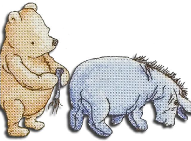 Download Classic Clipart Eeyore Classic Winnie The Pooh Classic Pooh And Eeyore Png Winnie The Pooh Transparent