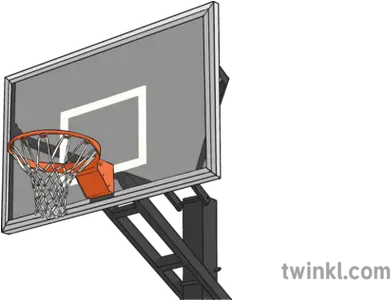 Basketball Hoop Illustration Twinkl Basketball Rim Png Basketball Hoop Png