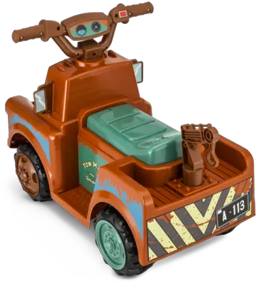 Kid Trax Disney Cars Towmater Ride Tow Mater Kids Toy Png Mater Png