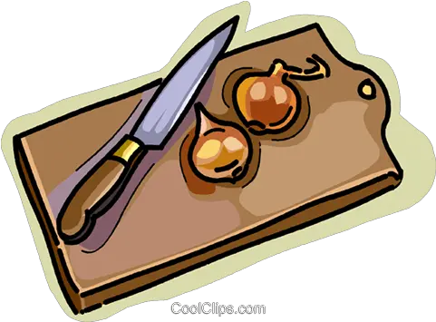 Cutting Board Royalty Free Vector Clip Art Illustration Schneidebrett Messer Clipart Png Cutting Board Icon
