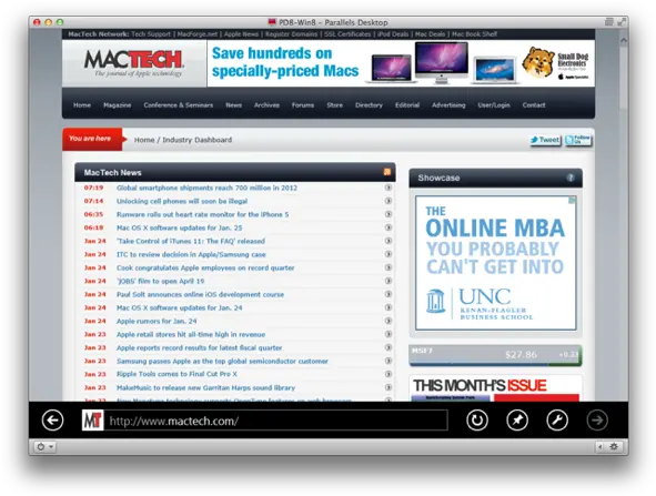 Mactech Labs Virtualization Benchmarks January 2013 Technology Applications Png Win 8 Start Icon