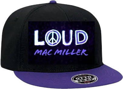 Loud Mac Miller Wool Blend Snapback For Baseball Png Mac Miller Logo