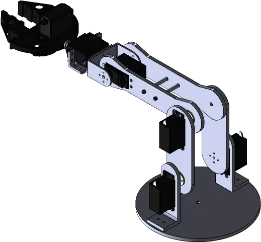 6dof Robotic Arm Robot Arm 6 Dof Png Robot Arm Png