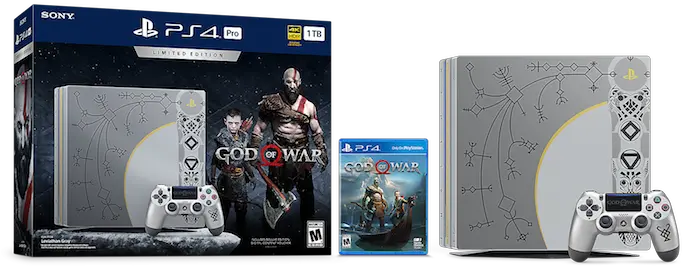 Win A Ps4 Pro God Of War Bundle Emuparadise God Of War 4 Ps4 Pro Png God Of War Ps4 Logo