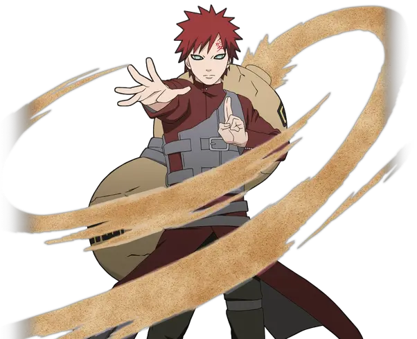 Naruto Ultimate Ninja Storm Series Art Aiktry Do Gaara Naruto Online Png Naruto Rasengan Png