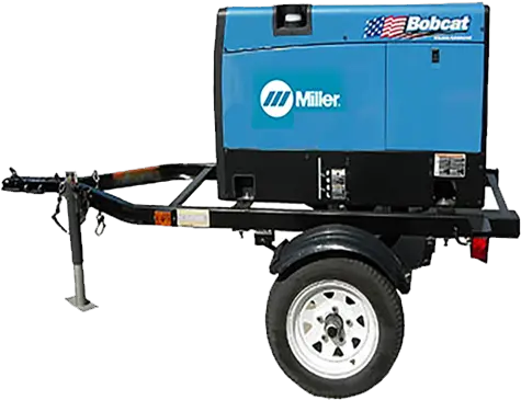 Bobcat Generator Towable Welder Png Action Equipment Miller Electric Bobcat Png