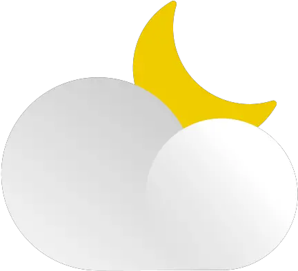 Weather Cloud Cloudy Half Moon Free Lune De Clima Png Moon Icon Text
