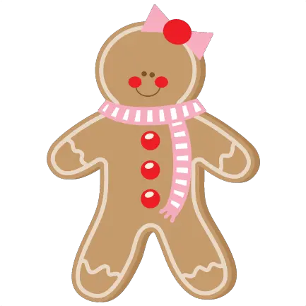 Pin Cute Gingerbread Christmas Clipart Png Gingerbread Png