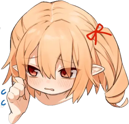 Flandre Embarrassed Discord Emoji Aesthetic Discord Emojis Transparent Gif Png Embarrassed Emoji Transparent