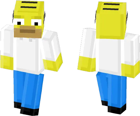 Download Homer Simpson Minecraft Skin For Free Cartoon Png Homer Simpson Png