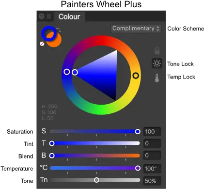 Painteru0027s Color Wheel Feedback For The Affinity Suite Of Screenshot Png Color Wheel Png