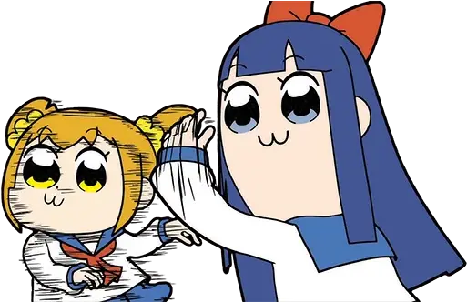 Pop Team Epic Sticker Lihkg Pop Team Epic Sticker Lihkg Png Pop Team Epic Transparent