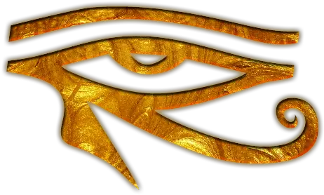 Horus Gold Png Image With No Background Wipe The Sleep From Your Third Eye Eye Of Horus Png