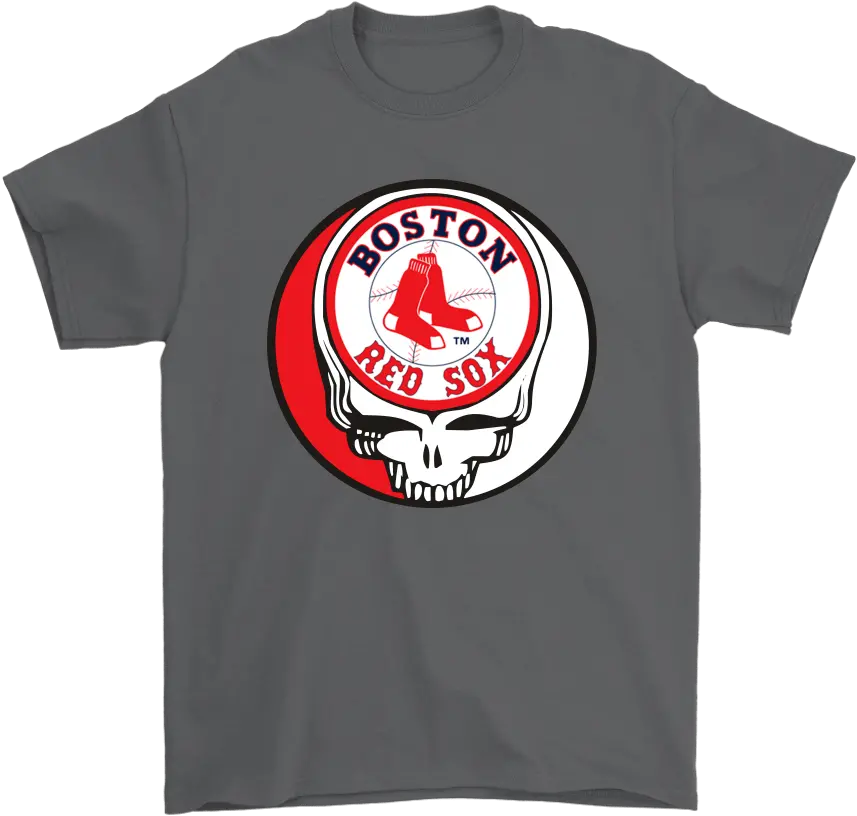 Boston Red Sox The Grateful Dead Baseball Mlb Mashup Shirts Logos And Uniforms Of The Boston Red Sox Png Boston Red Sox Logo Png