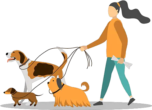 Dog Walking In Kew Hawthorn And South Walking The Dog Clipart Png Dog Walking Png